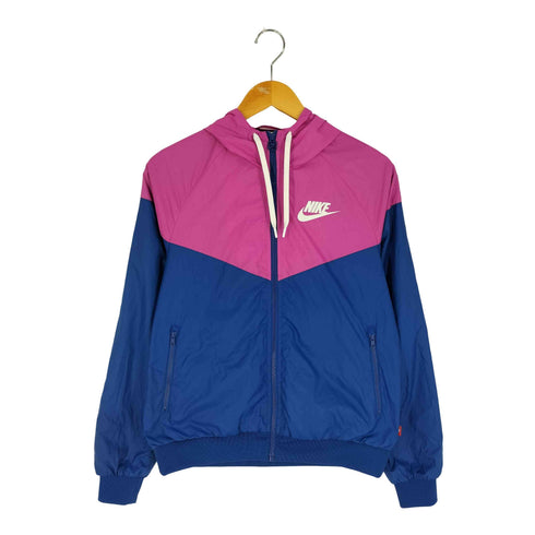 ナイキ NIKE 裏地メッシュ スウッシュロゴプリント 切替 WR JKT ウインドランナージャケット レディース import:S