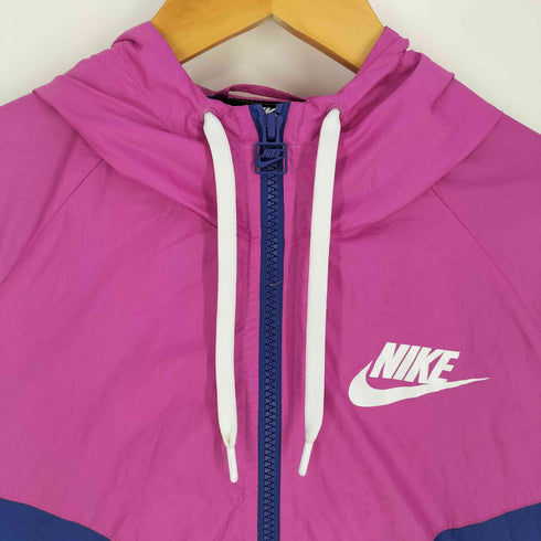 ナイキ NIKE 裏地メッシュ スウッシュロゴプリント 切替 WR JKT ウインドランナージャケット レディース import:S