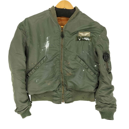 ユーエスアーミー U.S. ARMY USAF 60S 米空軍 CONMAR ZIP L2-B USAF ロゴワッペン フライトジャケット メンズ import:M