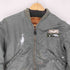 ユーエスアーミー U.S. ARMY USAF 60S 米空軍 CONMAR ZIP L2-B USAF ロゴワッペン フライトジャケット メンズ import:M