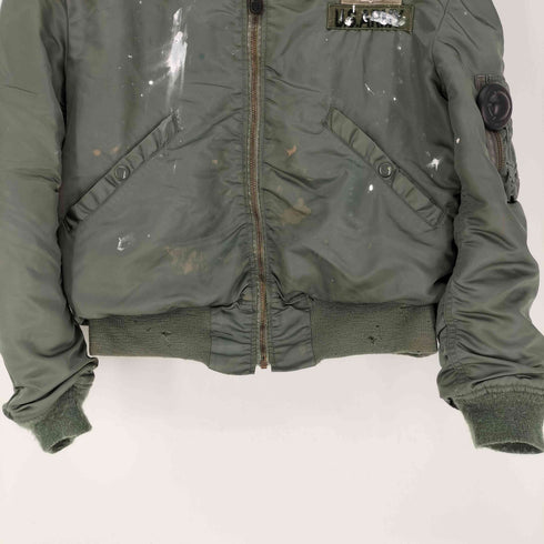 ユーエスアーミー U.S. ARMY USAF 60S 米空軍 CONMAR ZIP L2-B USAF ロゴワッペン フライトジャケット メンズ import:M