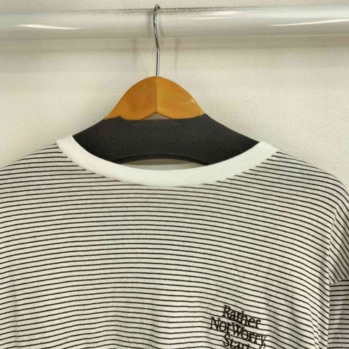 アングリッド Ungrid ボーダーエンブロイダリーTee レディース FREE