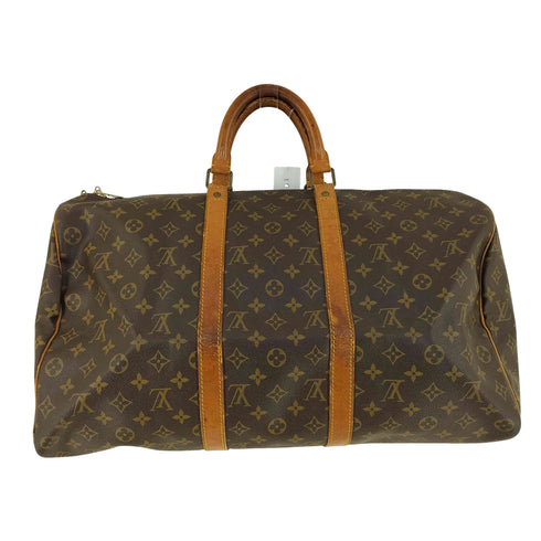 ルイヴィトン LOUIS VUITTON モノグラム キーポルバンドリエール50 ボストンバッグ VI883 レディース