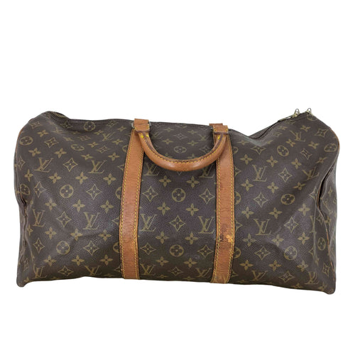 ルイヴィトン LOUIS VUITTON モノグラム キーポルバンドリエール50 ボストンバッグ VI894 レディース