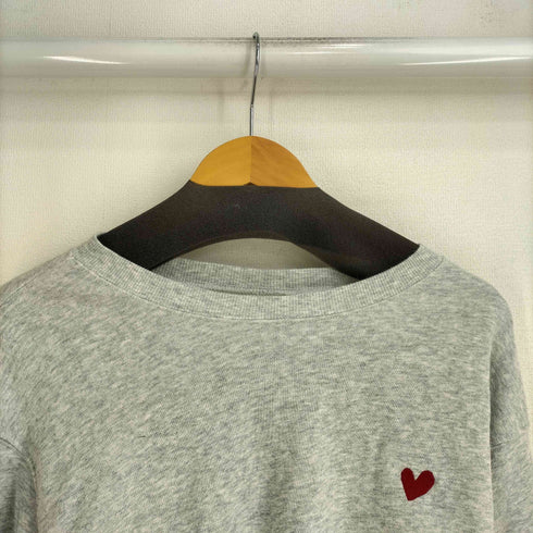 アングリッド Ungrid ワンポイント ハート刺繍 スウェット レディース FREE