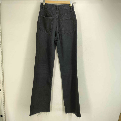 ザラ ZARA ハイライズワイドレッグデニムパンツ レディース 36