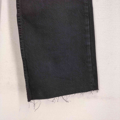 ザラ ZARA ハイライズワイドレッグデニムパンツ レディース 36