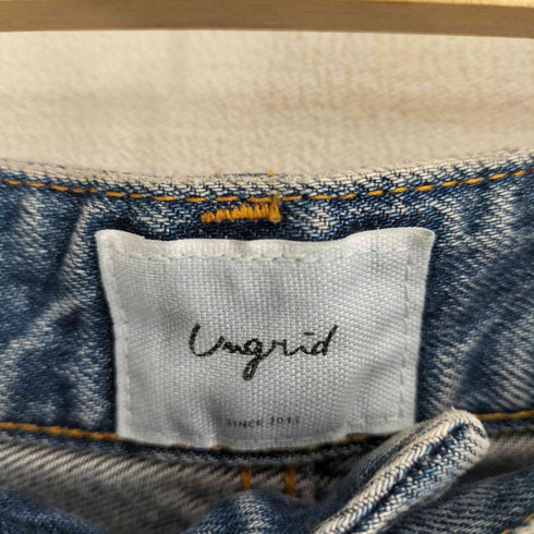 アングリッド Ungrid ハイウエストフィットテーパードデニム レディース 26