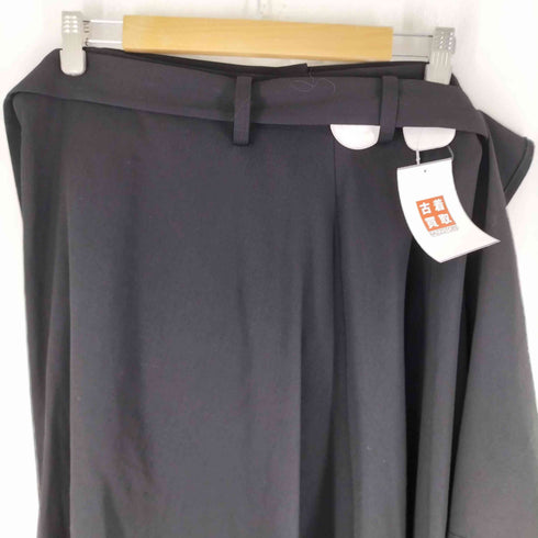 レギュレーションヨウジヤマモト REGULATION Yohji Yamamoto 25SS GABARDINE 2WAY SUSPENDER SKIRT(S Black) レディース JPN:2