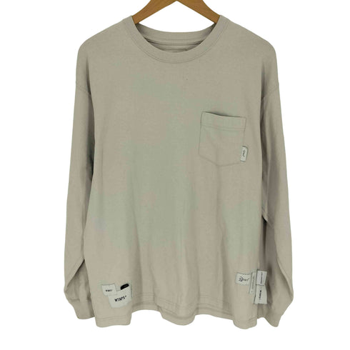 ダブルタップス WTAPS 21SS INSECT 01 LS COPO インセクト ロゴ ロングスリーブ Tシャツ メンズ JPN:3