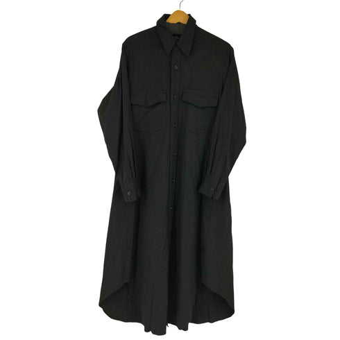 ワイズ Ys 26SS WOOL BREND TWILL MILITARY LONG DRESS レディース JPN:1