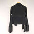 ヨウジヤマモト Yohji Yamamoto collection ベルテッドデザイン クロップド ライダースジャケット レディース JPN:1