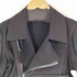 ヨウジヤマモト Yohji Yamamoto collection ベルテッドデザイン クロップド ライダースジャケット レディース JPN:1