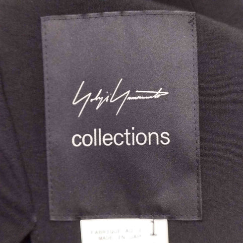ヨウジヤマモト Yohji Yamamoto collection ベルテッドデザイン クロップド ライダースジャケット レディース JPN:1