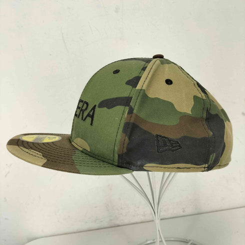 ニューエラ NEW ERA 59FIFTY ロゴ刺繍 迷彩 ベースボールキャップ メンズ 7 3/4
