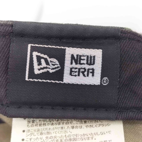 ニューエラ NEW ERA 59FIFTY ロゴ刺繍 迷彩 ベースボールキャップ メンズ 7 3/4