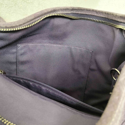 コーチ COACH スエード フリンジ ワンショルダー ハンドバッグ レディース