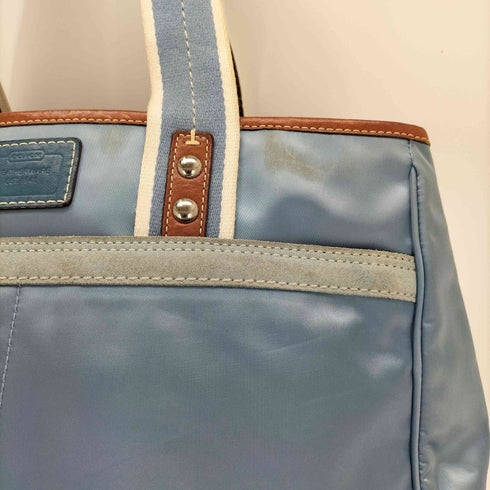 コーチ COACH サテン ハンドバッグ トートバッグ レディース