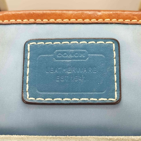 コーチ COACH サテン ハンドバッグ トートバッグ レディース