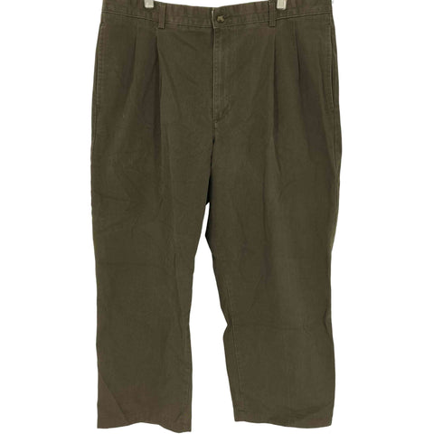 エルエルビーン L.L.Bean 00S DOUBLE L NATURAL FIT 2タック チノパンツ メンズ W38 L32