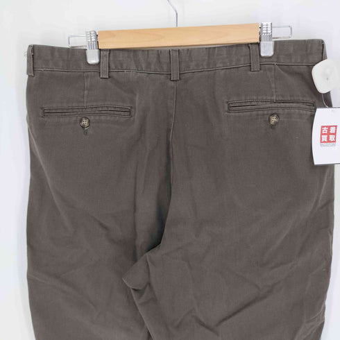 エルエルビーン L.L.Bean 00S DOUBLE L NATURAL FIT 2タック チノパンツ メンズ W38 L32