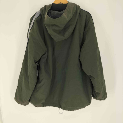 ギャップ Gap 90S 紺タグ OLD 裏地フリース ジップアップ フーデット ブルゾン ジャケット メンズ import:L