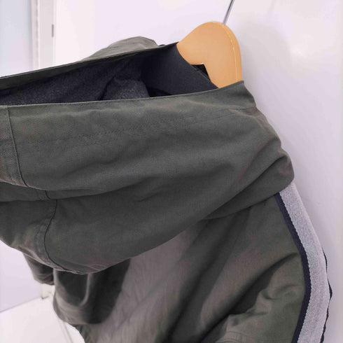 ギャップ Gap 90S 紺タグ OLD 裏地フリース ジップアップ フーデット ブルゾン ジャケット メンズ import:L