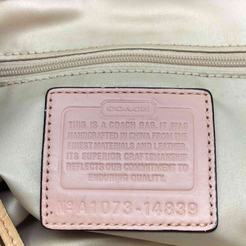 コーチ COACH クロコ型押し 2WAY レザーハンドバッグ ショルダーバッグ レディース