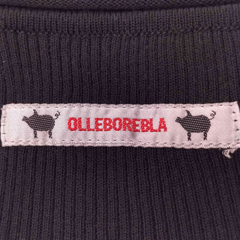 アルベロベロ OLLEBOREBLA Uネック ロングスリーブ ニットソー レディース