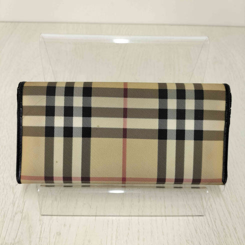 バーバリー BURBERRY ノバチェック 長財布 メンズ
