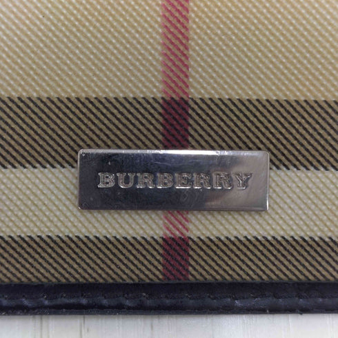 バーバリー BURBERRY ノバチェック 長財布 メンズ