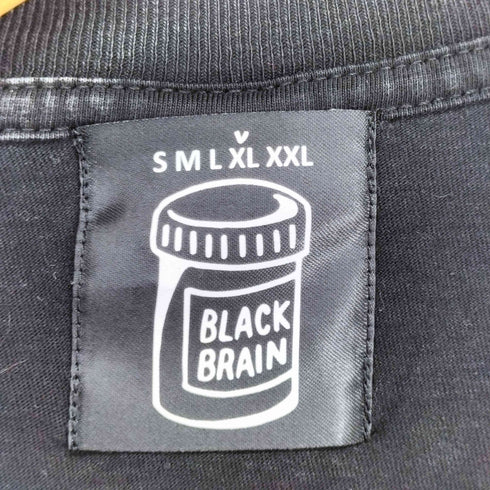 ブラックブレイン BLACK BRAIN バックロゴプリントTシャツ メンズ JPN:XL