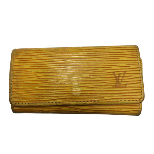 ルイヴィトン LOUIS VUITTON エピ ミュルティクレ4 4連キーケース レザー メンズ