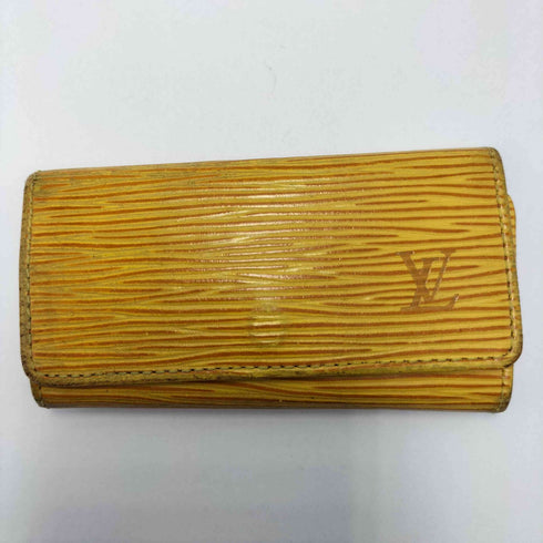 ルイヴィトン LOUIS VUITTON エピ ミュルティクレ4 4連キーケース レザー メンズ