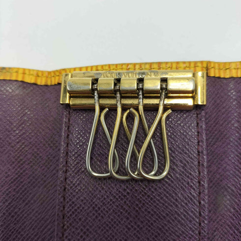 ルイヴィトン LOUIS VUITTON エピ ミュルティクレ4 4連キーケース レザー メンズ