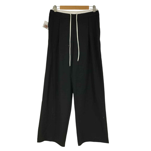 ザラ ZARA WIDE-LEGパンツ ダブルウエストバンド レディース US S