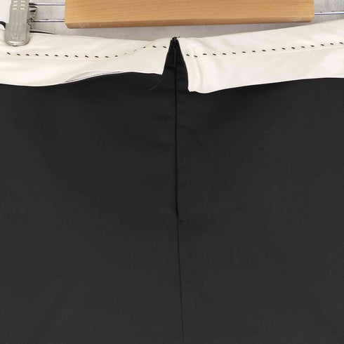 ザラ ZARA コントラストウエストバンド付きスコート レディース US S