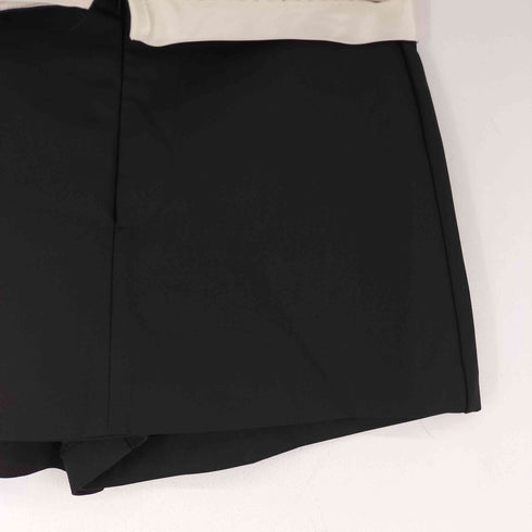 ザラ ZARA コントラストウエストバンド付きスコート レディース US S