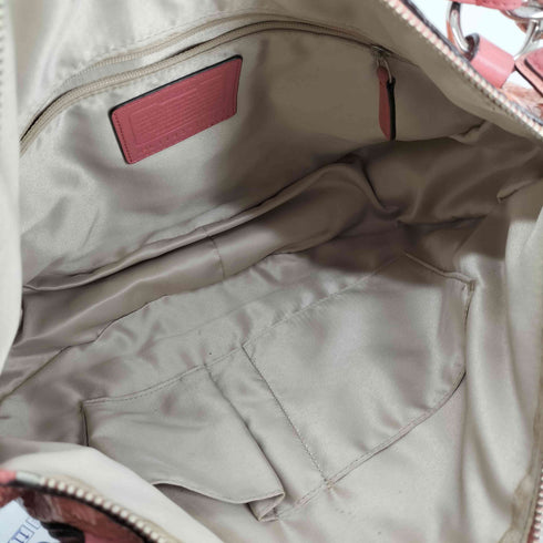 コーチ COACH 2WAY レザー パテント ハンドバッグ ショルダーバッグ レディース