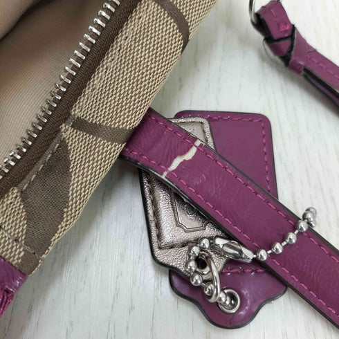 コーチ COACH シグネチャー トートバッグ キャンバス/レザー レディース レディース