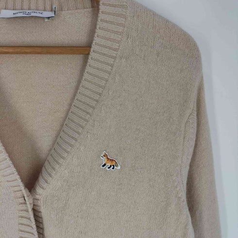 メゾンキツネ MAISON KITSUNE 22AW ベイビーフォックスパッチ カーディガン レディース import:M