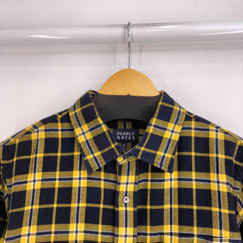 パーリーゲイツ PEARLY GATES チェック L/S シャツ メンズ 5