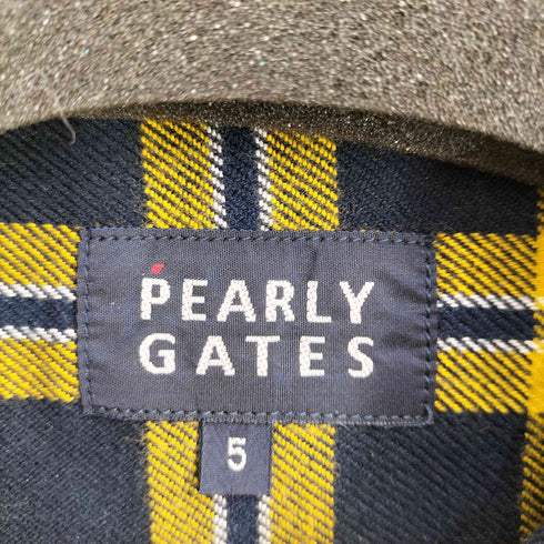 パーリーゲイツ PEARLY GATES チェック L/S シャツ メンズ 5