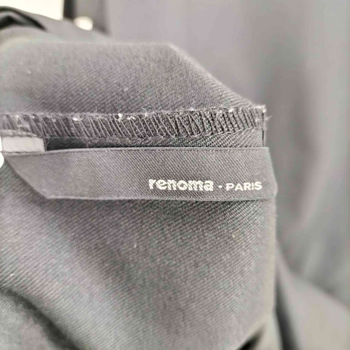 レノマ renoma PARIS バンドカラーシャツワンピース レディース
