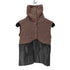 Dotyears フェイクレザー コルセット ドッキング ノースリーブ ニット ハイネック レディース import:L
