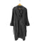 ザラ ZARA フェイクレザー トレンチコート レディース import:S