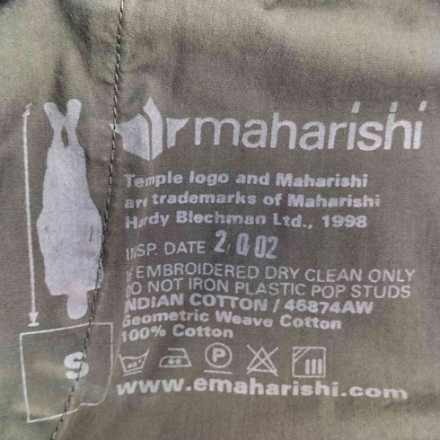 マハリシ MAHARISHI ドラゴン刺繍 ワークパンツ メンズ