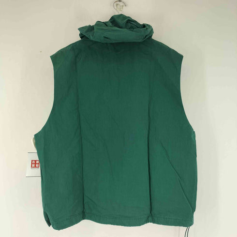 URBAN WHITE ノースリーブ ナイロンパーカー メンズ