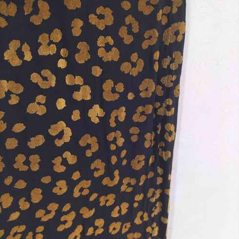 トーガアーカイブス TOGA ARCHIVES メッシュ切替 レオパード柄 タイトロングスカート レディース 1