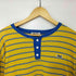 タウンクラフト TOWNCRAFT 23SS マルチボーダー ヘンリーネック ロングスリーブ Tシャツ レディース JPN:M